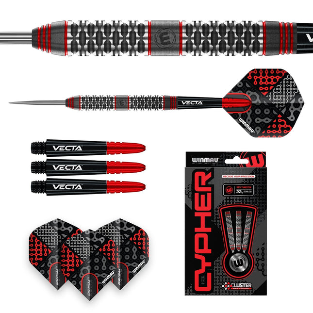 Winmau Cypher 90% Tungsten SteelTip Darts