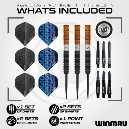 Winmau Team 360 Ben Townley SteelTip Darts
