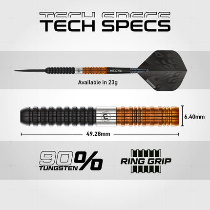 Winmau Team 360 Ben Townley SteelTip Darts
