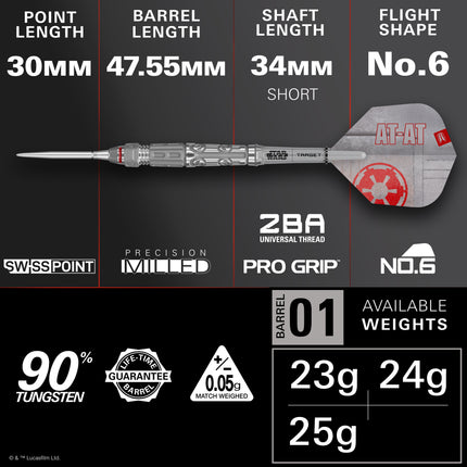 Target Star Wars AT-AT 90% SP Darts