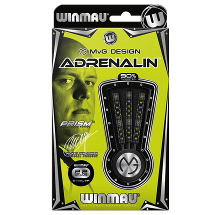 Winmau MVG Adrenalin 90% Tungsten SteelTip darts