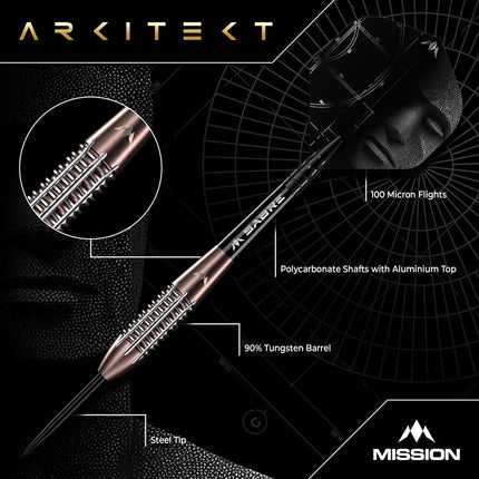 Mission Arkitekt 90% Tungsten Darts