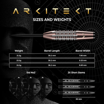 Mission Arkitekt 90% Tungsten Darts