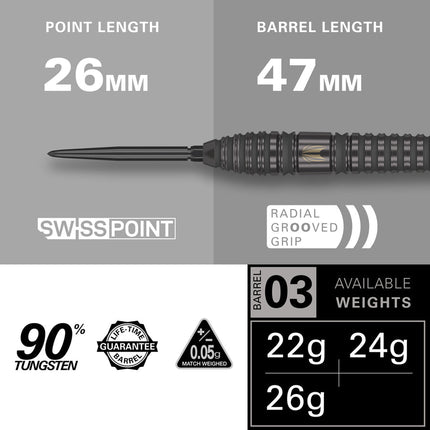 Bolide Void 03 90% Tungsten Darts