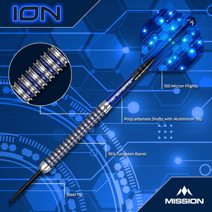 Mission Ion 95% Tungsten darts