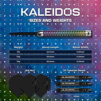 Mission Kaleidos 95% Tungsten Darts