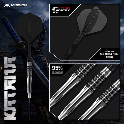 Mission Katana 95% Tungsten Darts
