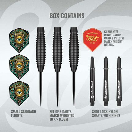 Shot Zen Kensho 90% Tungsten Darts
