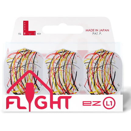 L-Style - EZ L-Flights - Integrated Champagne Ring - L1EZ - RYB Series v1 - Type B - Clear White