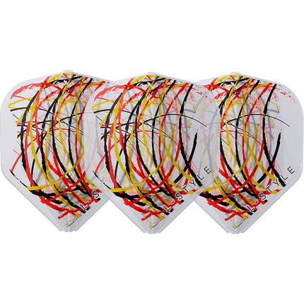 L-Style - EZ L-Flights - Integrated Champagne Ring - L1EZ - RYB Series v1 - Type B - Clear White