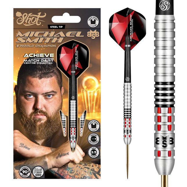 Michael Smith Achieve 90% Tungsten darts