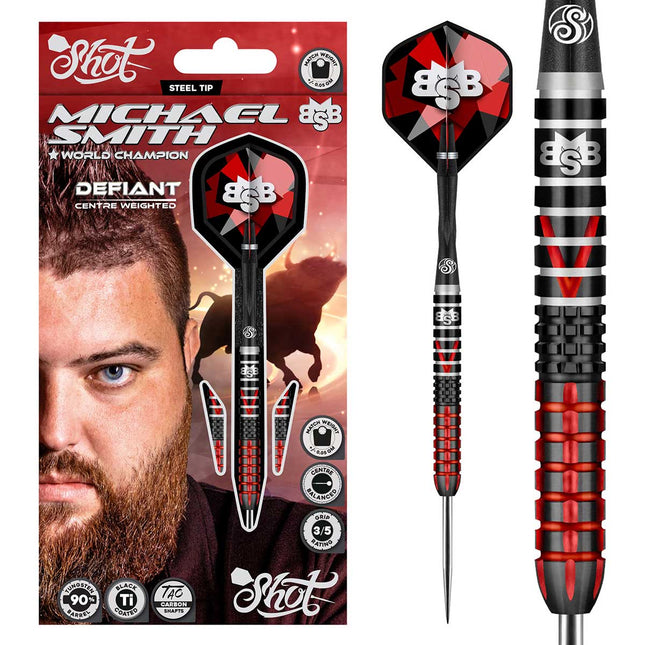Michael Smith Defiant 90% tungsten darts
