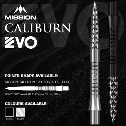 Mission Caliburn Evo Points-GV-LOGO Black
