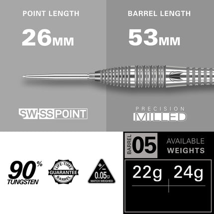 Bolide 05 SP 90% tungsten darts