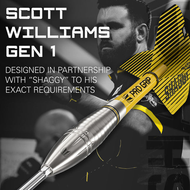 Scott Williams G1 90% tungsten darts