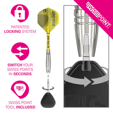 Scott Williams G1 90% tungsten darts