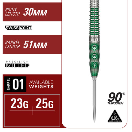 Target Japan Prime Series XENO Gen 1 90% SP darts
