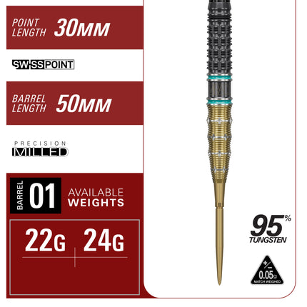 Target Japan The Miracle Gen 7.5 95% SP Darts
