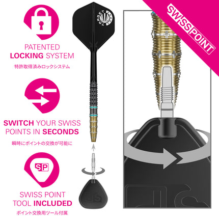 Target Japan The Miracle Gen 7.5 95% SP Darts