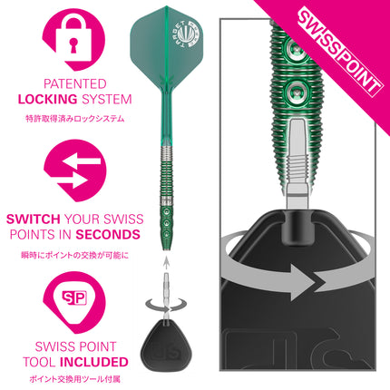 Target Japan Prime Series XENO Gen 1 90% SP darts