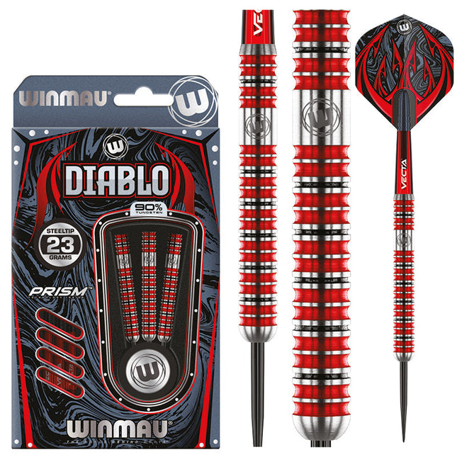 Winmau Diablo 2 90% Tungsten SteelTip Darts