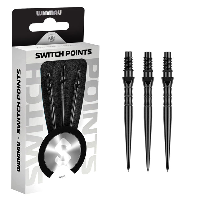Winmau Switch Points Wave - Black