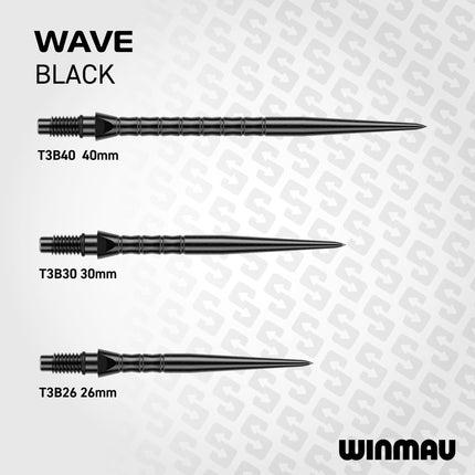 Winmau Switch Points Wave - Black
