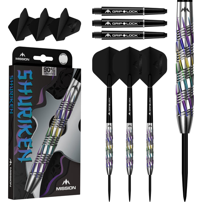Mission Shuriken 90% Tunsten Darts