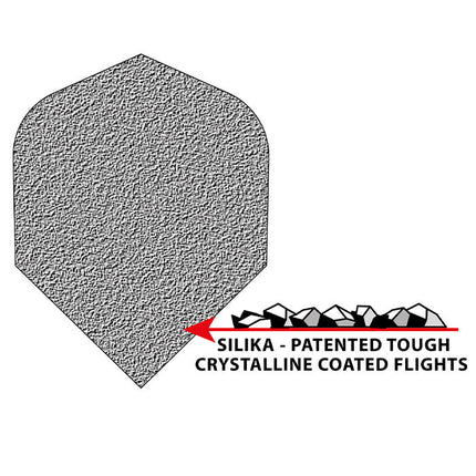 Harrows Silika Colourshift X - Patented Tough Crystalline Coated Flights - No6 Standard
