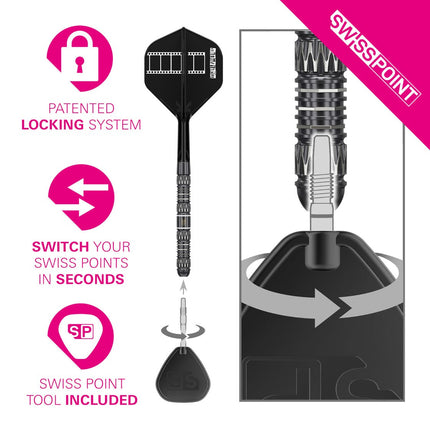 Chris Dobey 95K 95% Tungsten dart