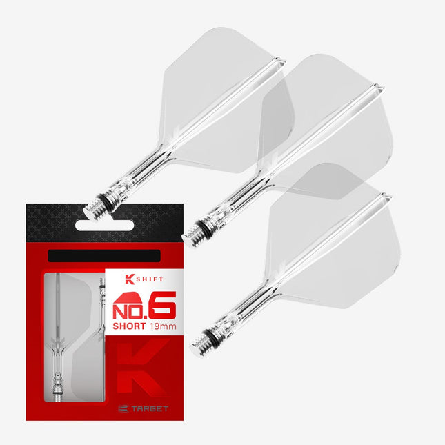 Target K-shift Clear No6 Spinning Integrated Flights