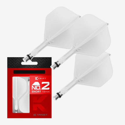 Target K-shift White No2 Spinning Integrated Flights