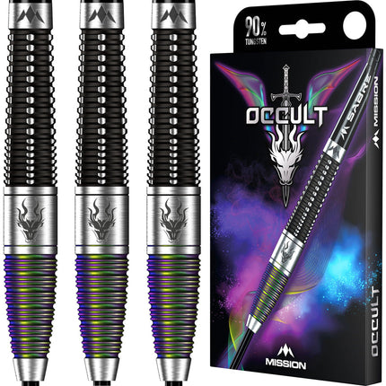 Mission Occult Darts Steel Tip - 90% Tungsten