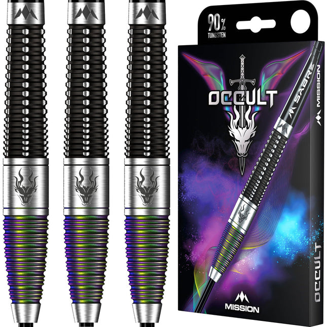 Mission Occult Darts Steel Tip - 90% Tungsten