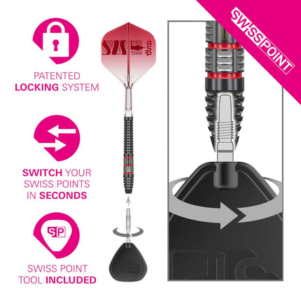 Nathan Aspinall 95K 95% tungsten dart