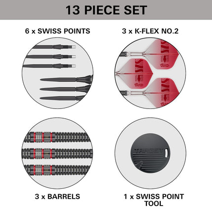 Nathan Aspinall 95K 95% tungsten dart