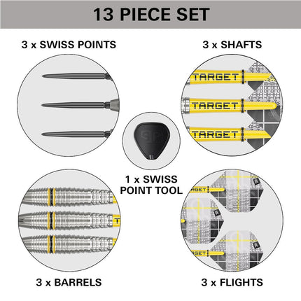 Scott Williams G2 90% tungsten darts