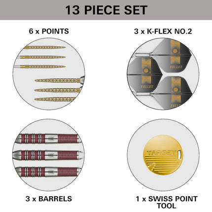 Stephen Bunting 95K 95% tungsten darts