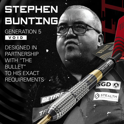 Stephen Bunting G5 Void 95% tungsten darts